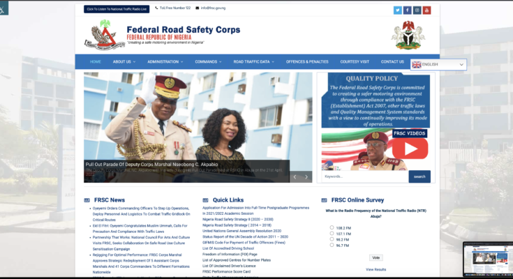 FRSC Shortlisted Candidates