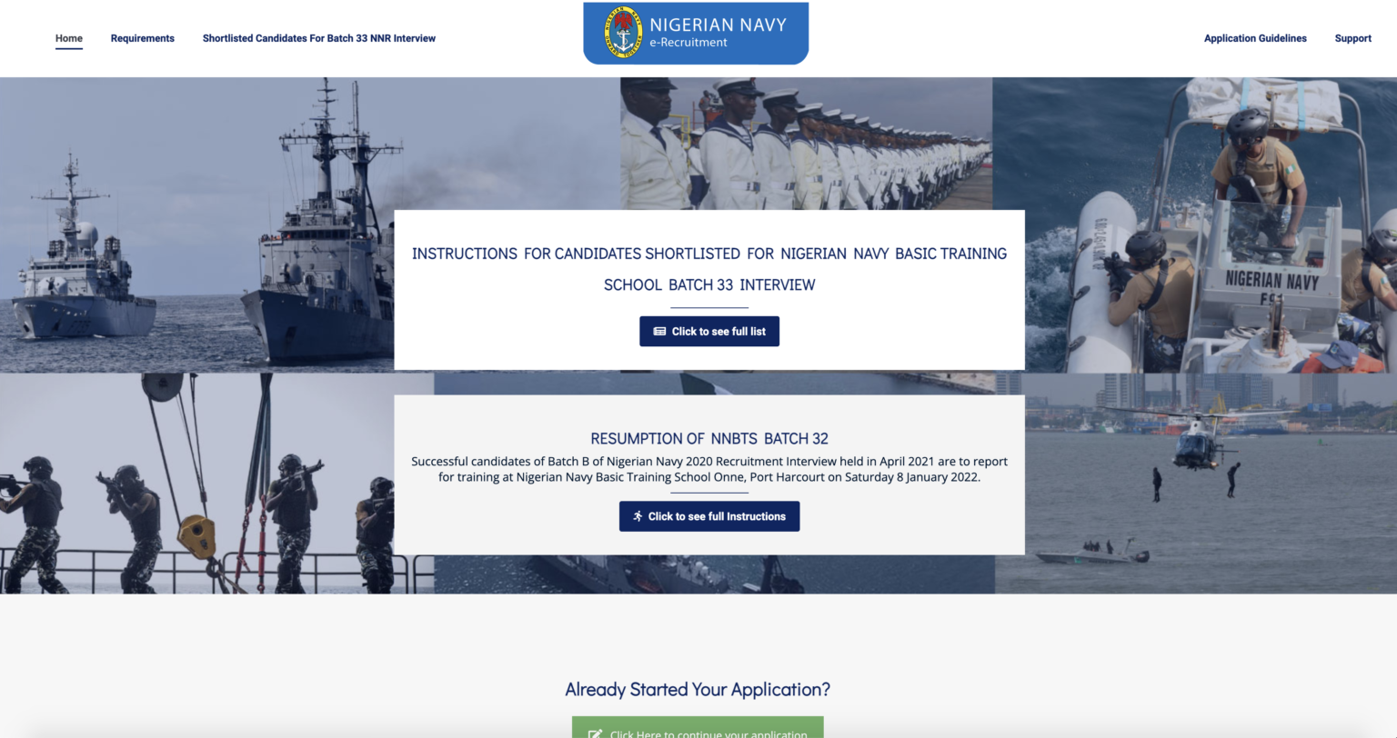 Nigerian Navy Recruitment 2023 Aptitude Test Result